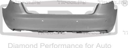 Бампер DPA задний для Audi A3 III (8V) 2012-2026. Артикул 88071884902
