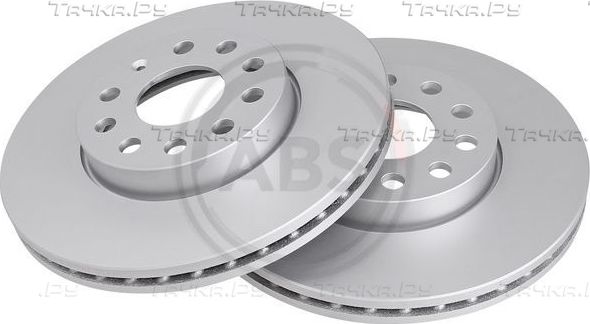 Тормозной диск ABS COATED передний для Volkswagen Touran II 2010-2015. Артикул 17521