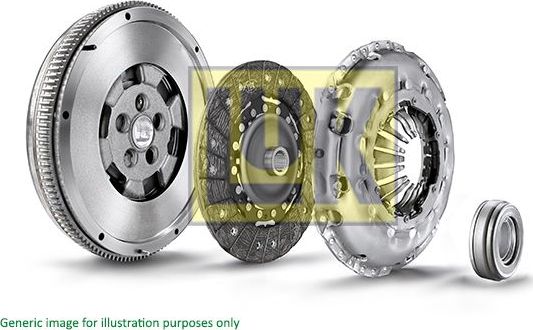 Сцепление (комплект) LuK RepSet DMF. Артикул 600 0206 00