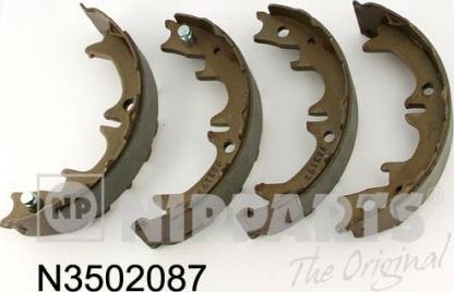 Тормозные колодки (стояночная тормозная система) Nipparts. Артикул N3502087