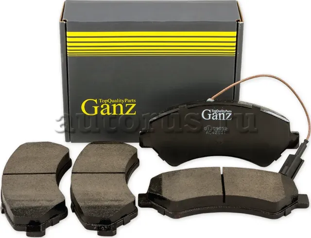 Колодки торм.пер. (Ganz). Артикул GIJ09052