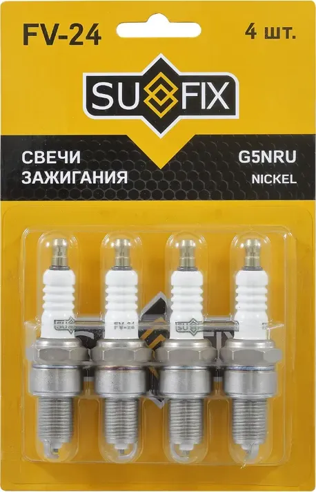 Свеча зажигания 5FСR-V Nickel (Sufix). Артикул FV24