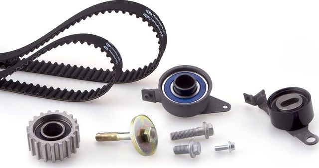 Ремень ГРМ с роликами (комплект) Gates PowerGrip® для Ford Fiesta II 1995-1995. Артикул K025451XS