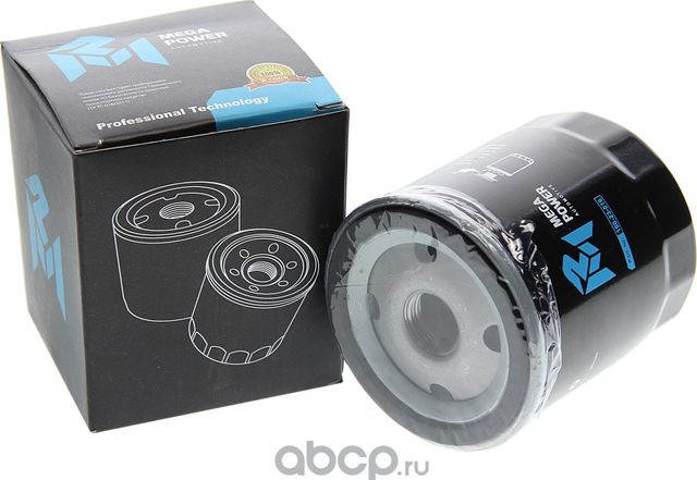 Фильтр масляный FORD Focus,Fiesta,Mondeo (1.2/1.4/1.6) MEGAPOWER Megapower. Артикул 10023016