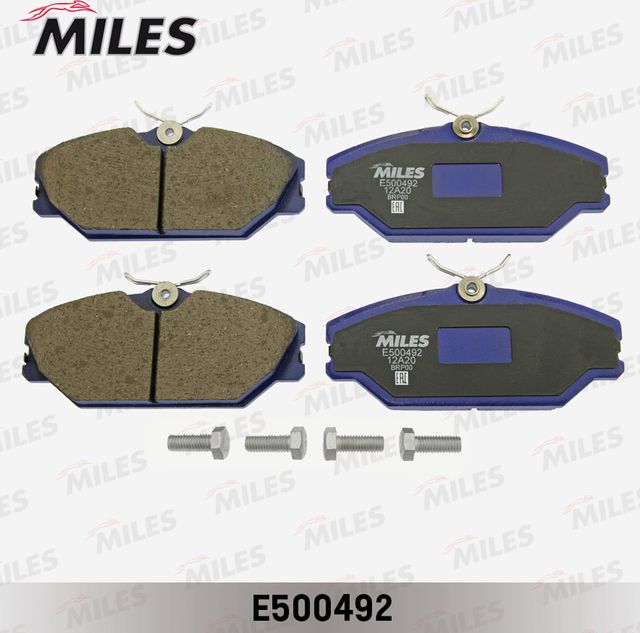 Тормозные колодки Miles (Керамика). Артикул E500492