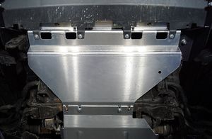 Защита алюминиевая ТСС (4 мм) для радиатора Dongfeng DF6 Luxury 2022-2025. Артикул ZKTCC00578