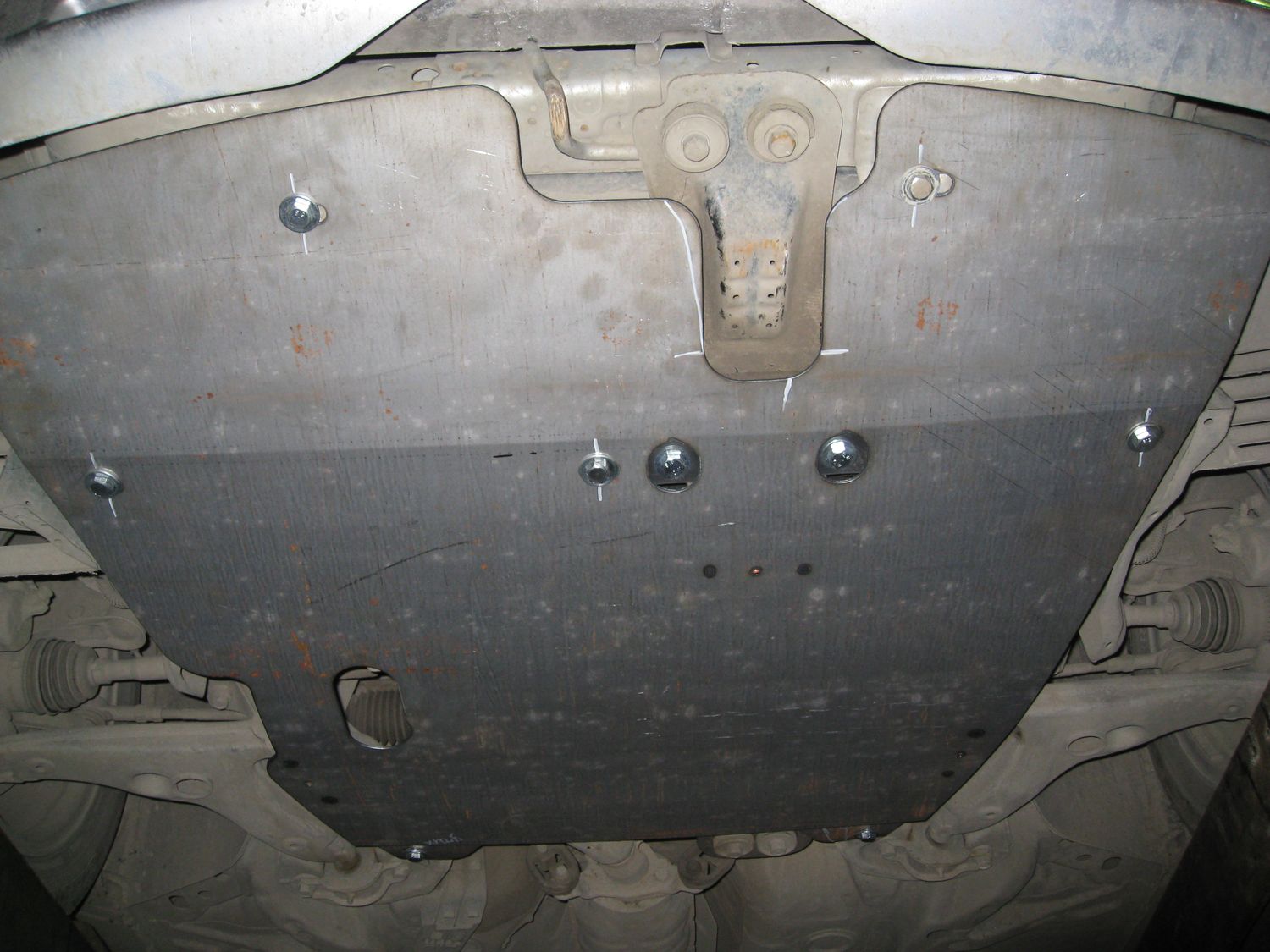 Защита алюминиевая Alfeco для картера и КПП Mitsubishi Lancer 8 1996-2000. Артикул ALF.14.24al