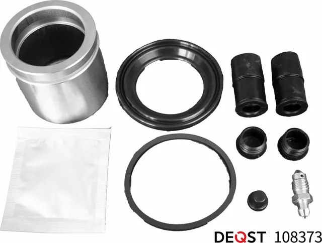 Ремкомплект тормозного суппорта с поршнем переднего (поршень O 57mm, суппорт ATE (Deqst). Артикул 108373