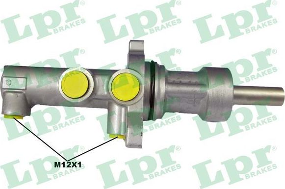 Тормозной цилиндр главный LPR (алюминий) для Volkswagen Crafter I 2006-2016. Артикул 1768