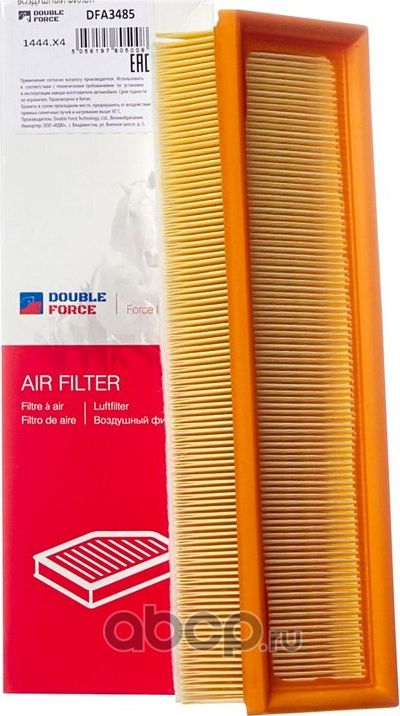 Фильтр воздушный (Фильтр воздушный DOUBLEFORCE замена на DFA3468) (Double Force). Артикул DFA3485