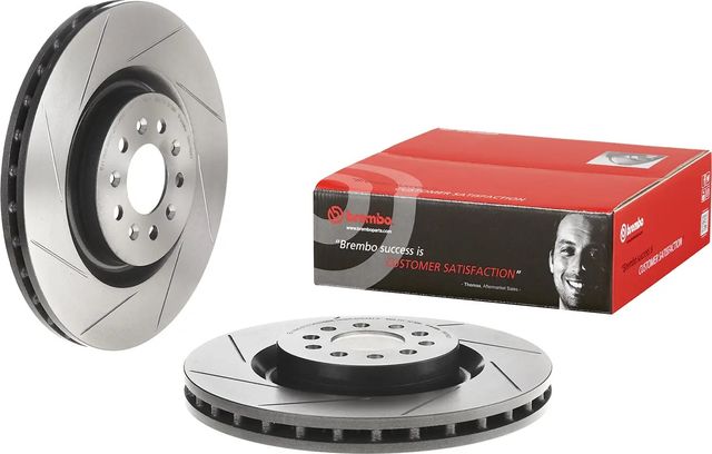 Тормозной диск Brembo UV Coated передний для Aston Martin Vantage 2005-2008. Артикул 09.8780.21