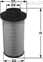 Топливный фильтр Clean Filters. Артикул MG1653