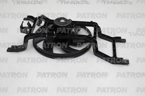 Вентилятор радиатора двигателя Patron для Renault Sandero II 2009-2026. Артикул PFN189