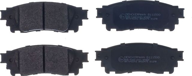 Тормозные колодки Denckermann. Артикул B111500