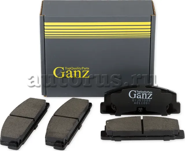 Колодки торм.зад. (Ganz). Артикул GIJ07009