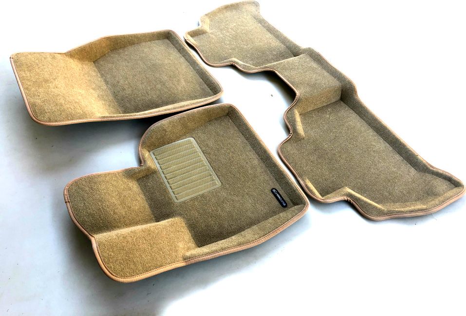 Коврики текстильные Euromat 3D Business для салона BMW X5 G05 2019-2026 Бежевые. Артикул EMC3D-001214T