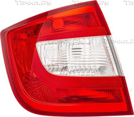 Фонарь задний Hella левый для Skoda Rapid I 2012-2019. Артикул 2VP 354 802-011