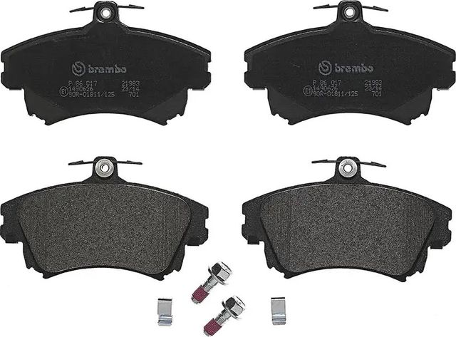 Тормозные колодки Brembo PRIME LINE. Артикул P 86 017