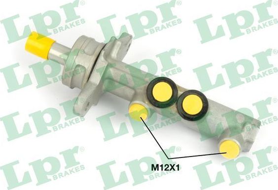 Тормозной цилиндр главный LPR (Серый чугун) для Volkswagen Golf Plus I 2004-2013. Артикул 1070
