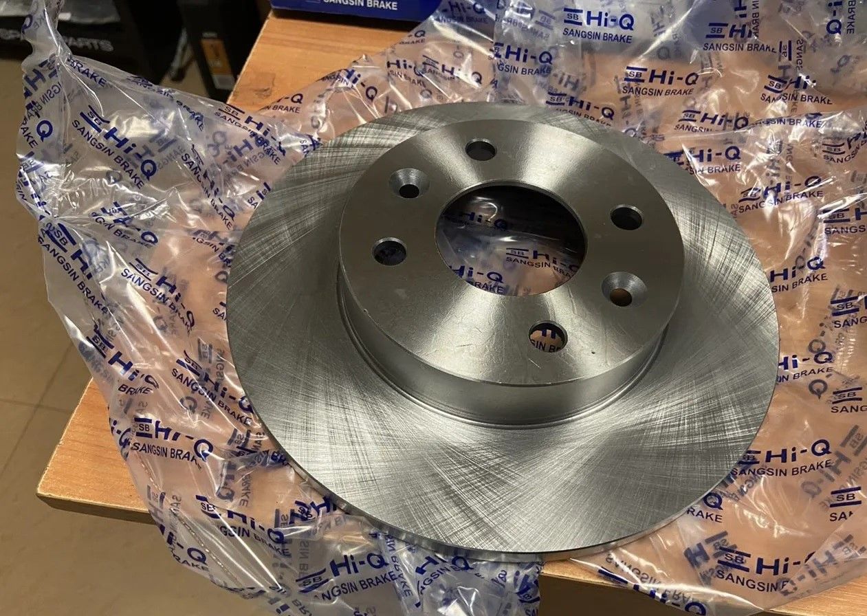 Тормозной диск Sangsin Hi-Q передний для Renault Logan II 2007-2026. Артикул SD3050