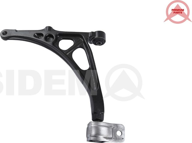 Поперечный рычаг передней подвески Sidem (Серый чугун) левый нижний для Peugeot 405 1987-1999. Артикул 53678