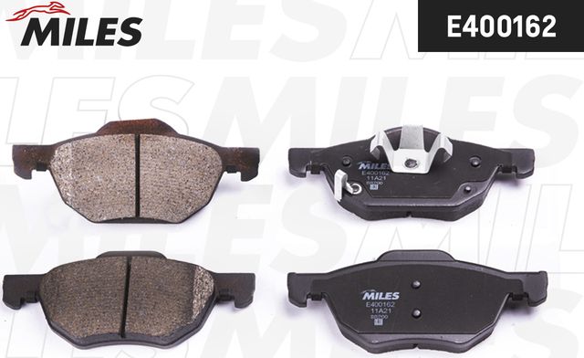 Тормозные колодки Miles (Low-Metallic). Артикул E400162