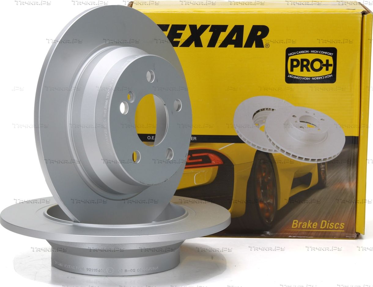 Тормозной диск Textar Pro+ задний для Mercedes-Benz CLS II (C218) 2011-2017. Артикул 92115405
