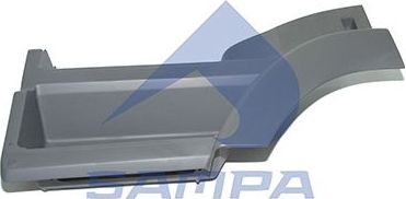 Пороги Sampa левый для Mercedes-Benz Actros MP1 1996-2003. Артикул 1810 0047