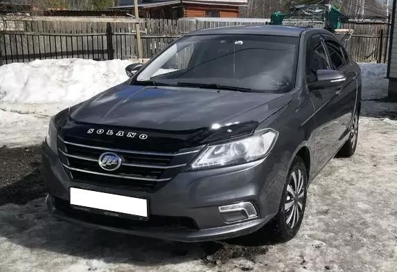 Дефлектор VT52 для капота Lifan Solano II 2016-2026. Артикул LF11VT