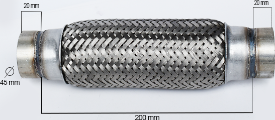 Гофра глушителя ASAM для Audi A2 2000-2005. Артикул 33740