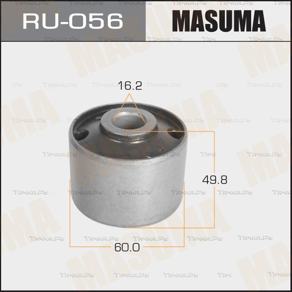 Сайлентблок заднего рычага подвески Masuma. Артикул RU-056