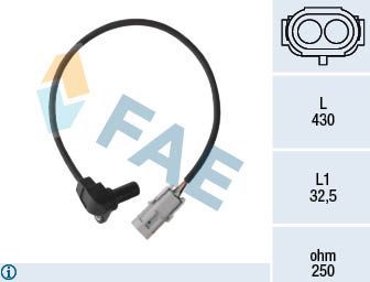 Датчик положения коленвала FAE. Артикул 79184