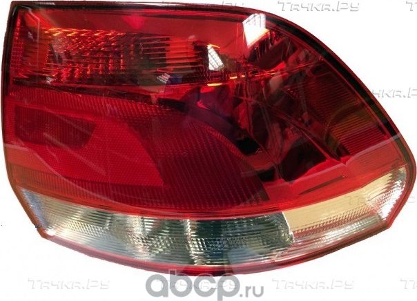 Фонарь задний правый VOLKSWAGEN POLO SEDAN 2013 (TYC). Артикул 11C655012B