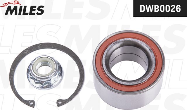 Ступичный подшипник (комплект) Miles задний для Volkswagen Bora 1998-2013. Артикул DWB0026