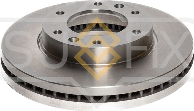 Диск тормозной передний правый/левый HYUNDAI H-1/GRAND STAREX (TQ) 2008 (Sufix). Артикул FX1157
