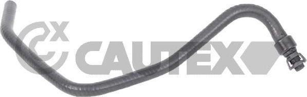 Патрубок радиатора (системы охлаждения) Cautex (резина). Артикул 765461