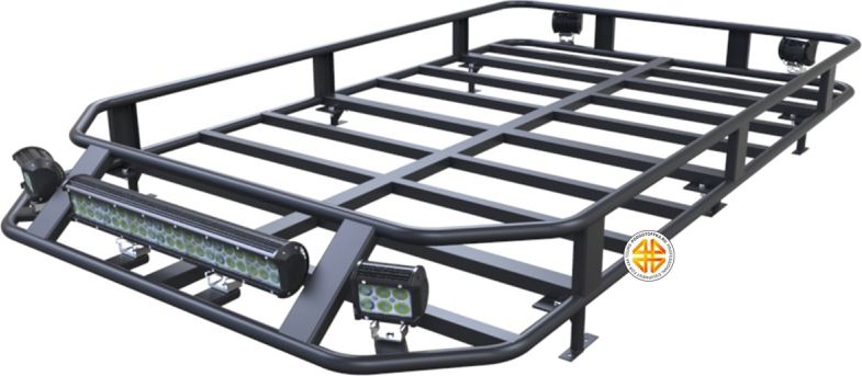 Багажник экспедиционный Podgotoffka 1900х1100х120 мм с креплением на гладкую крышу для Great Wall Hover H3. Артикул PGT-B.87.02