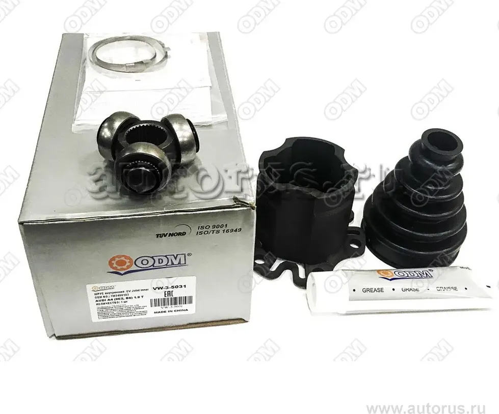 ШРУС, шарнир (ODM). Артикул VW35031