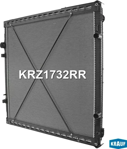 Радиатор системы охлаждения (Krauf). Артикул KRZ1732RR