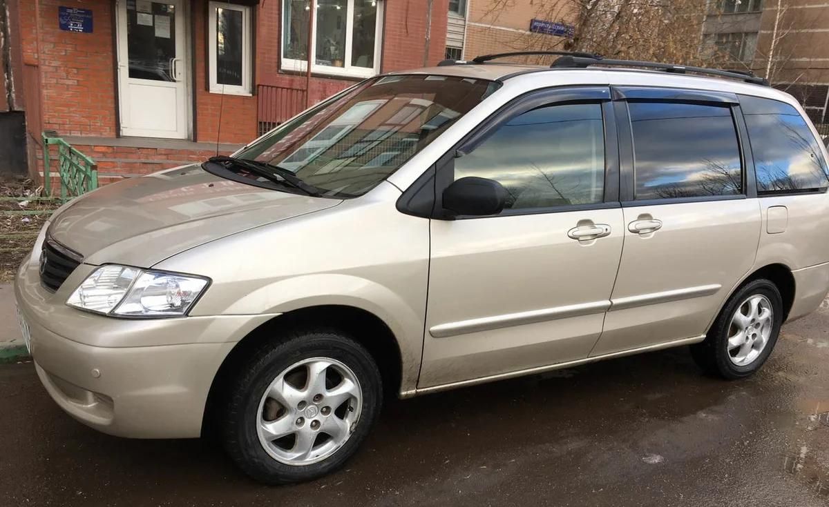 Дефлекторы Cobra Tuning для окон Mazda MPV II LW 2003-2006.. Артикул M22999