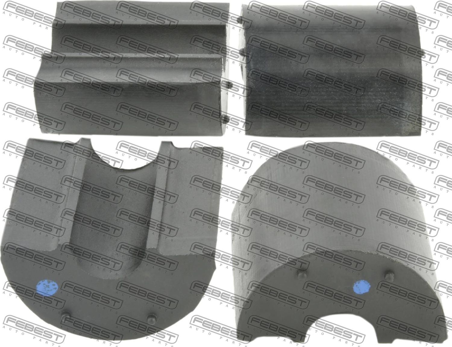 Втулки стабилизатора Febest. Артикул BZSB-211R-KIT