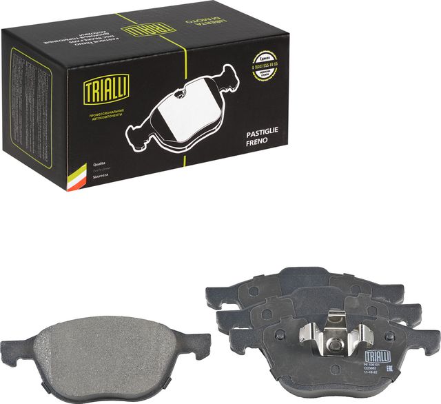 Тормозные колодки Trialli передние для Ford Focus II 2004-2012. Артикул PF 106101
