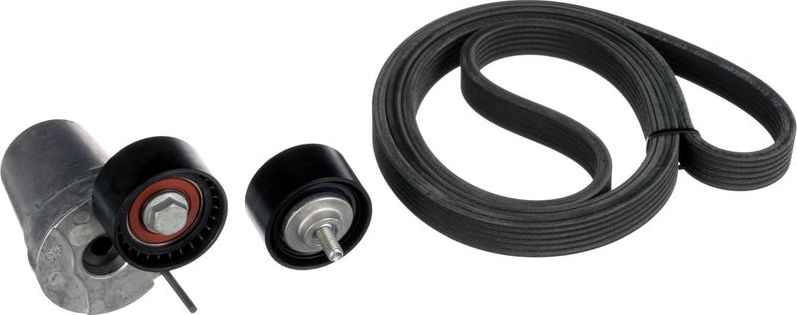 Приводной ремень поликлиновой с роликами (комплект) Gates Micro-V®. Артикул K016DPK1817