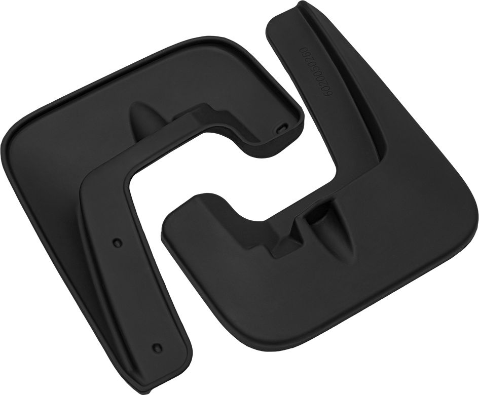 Брызговики Rezkon передняя пара для Hyundai Solaris II 2017-2026. Артикул 6020050260