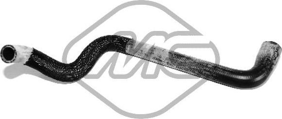 Патрубок радиатора (системы охлаждения) Metalcaucho нижний для Citroen C2 2005-2009. Артикул 09220