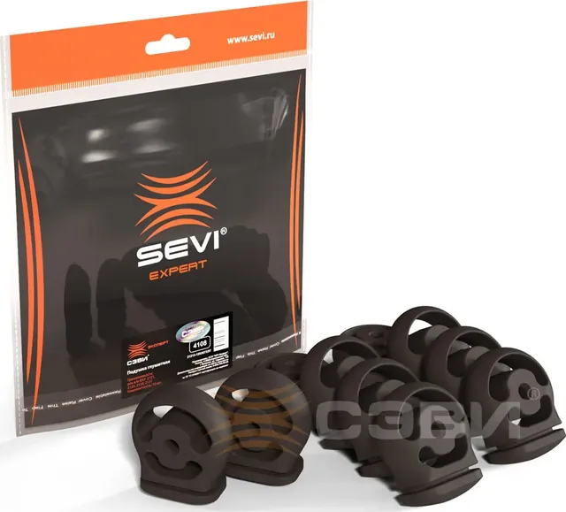 Подушка глушителя (10шт) СЭВИ-ЭКСПЕРТ ВАЗ 2121, 2123, 2120, 2131 SEVI 4108 Sevi. Артикул 4108