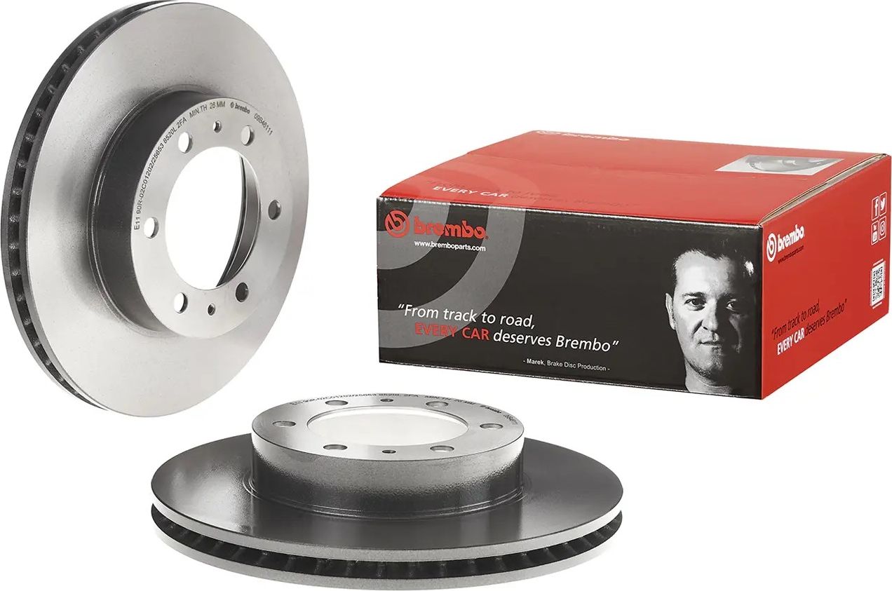 Тормозной диск Brembo PRIME LINE - UV Coated. Артикул 09.B461.11