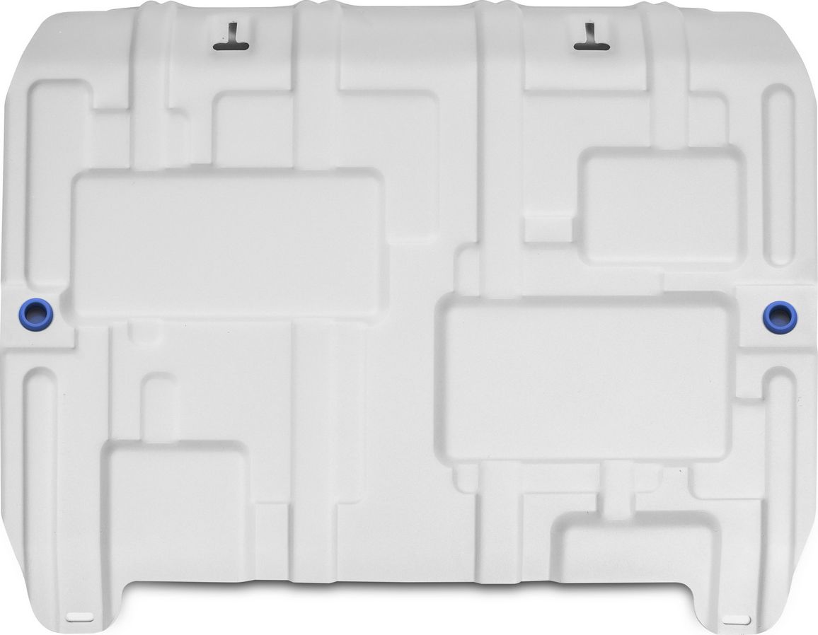 Защита алюминиевая Rival для картера и КПП Haval F7x 2019-2026. Артикул 333.9417.1