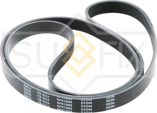 Ремень поликлиновый 6PK1888 (Sufix). Артикул FB-3224