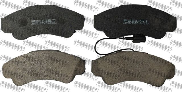 Тормозные колодки Febest. Артикул 2801-DUCIIF